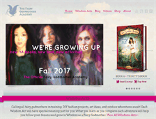 Tablet Screenshot of fairygodmotheracademy.com